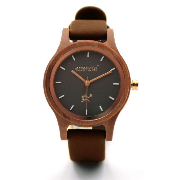Women’s watch in brown leather - Mylène